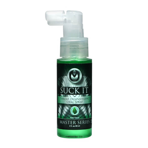 Master Series Suck It - Mint Flavoured Deep Throat Spray - 59 ml - Hush Store Sydney 