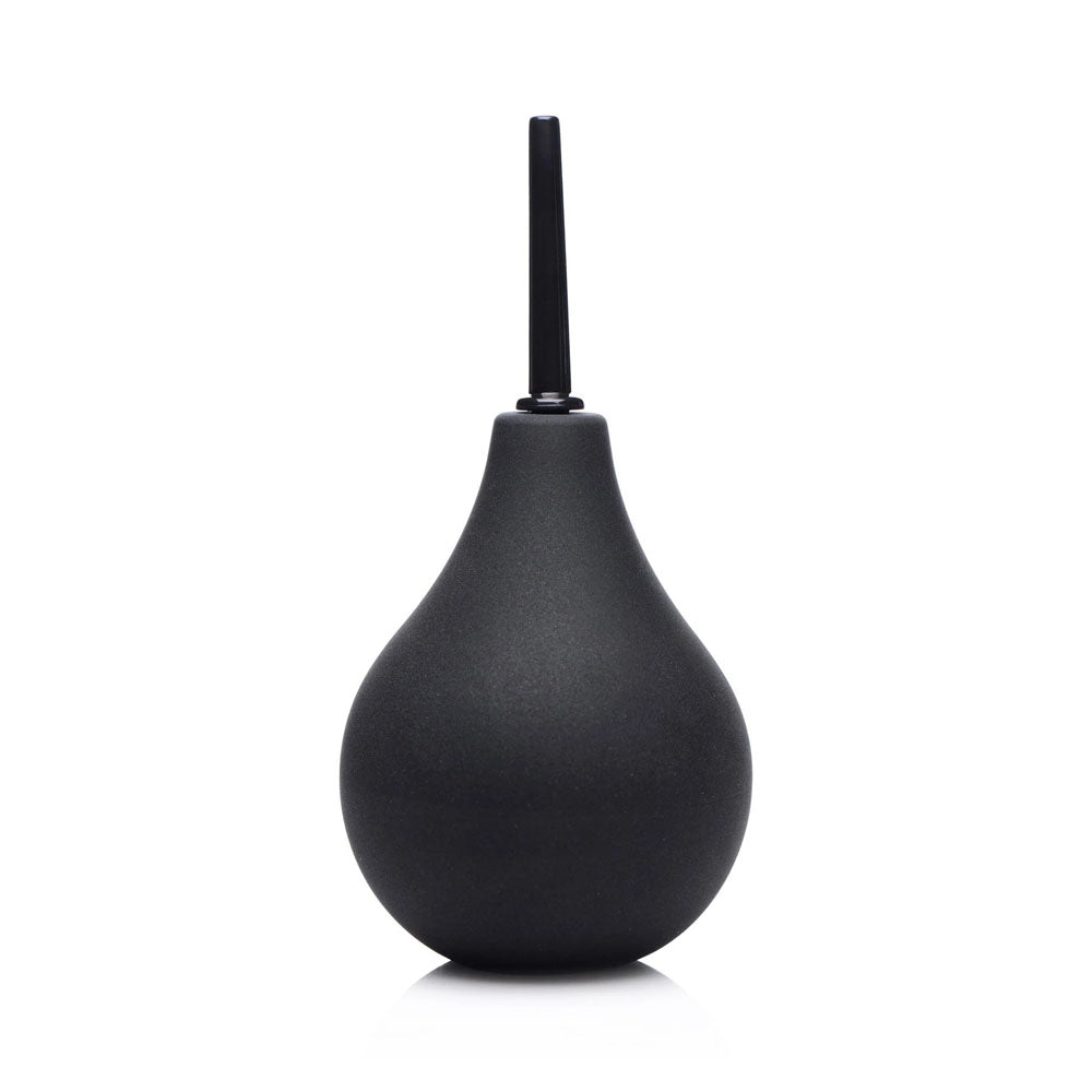 CleanStream Thin Tip Silicone Enema Bulb - Black Unisex Douche - Hush Store Sydney 