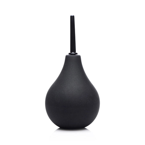 CleanStream Thin Tip Silicone Enema Bulb - Black Unisex Douche - Hush Store Sydney 