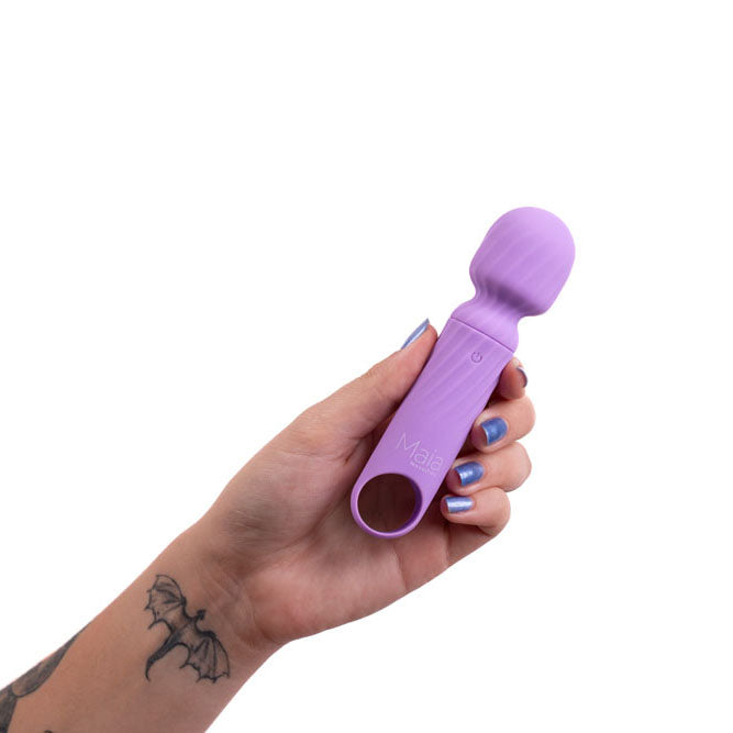 Maia DOLLY - Purple - Purple 12.7 cm USB Rechargeable Massage Wand - Hush Store Sydney 