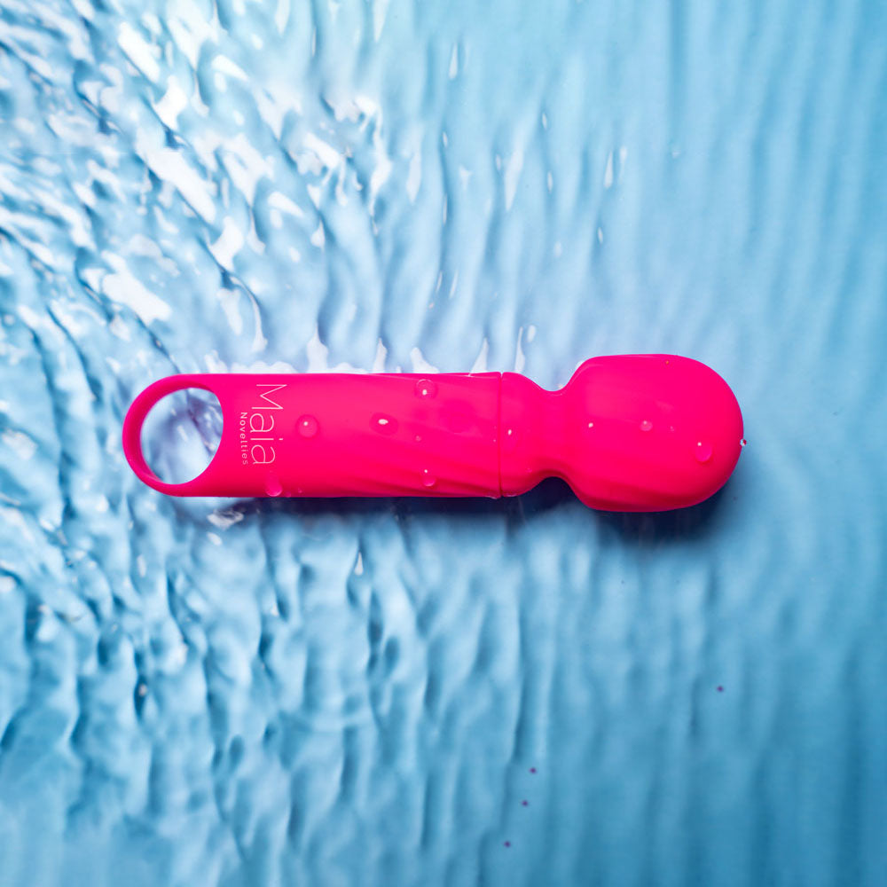Maia DOLLY - Pink - Pink 12.7 cm USB Rechargeable Massage Wand - Hush Store Sydney 