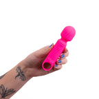 Maia DOLLY - Pink - Pink 12.7 cm USB Rechargeable Massage Wand - Hush Store Sydney 
