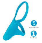 Maia GRIFFIN - Blue Silicone Cock Ring - Hush Store Sydney 