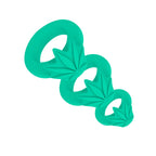 Maia HAZEY - Green Pot Leaf Cock Rings - Set of 3 - Hush Store Sydney 