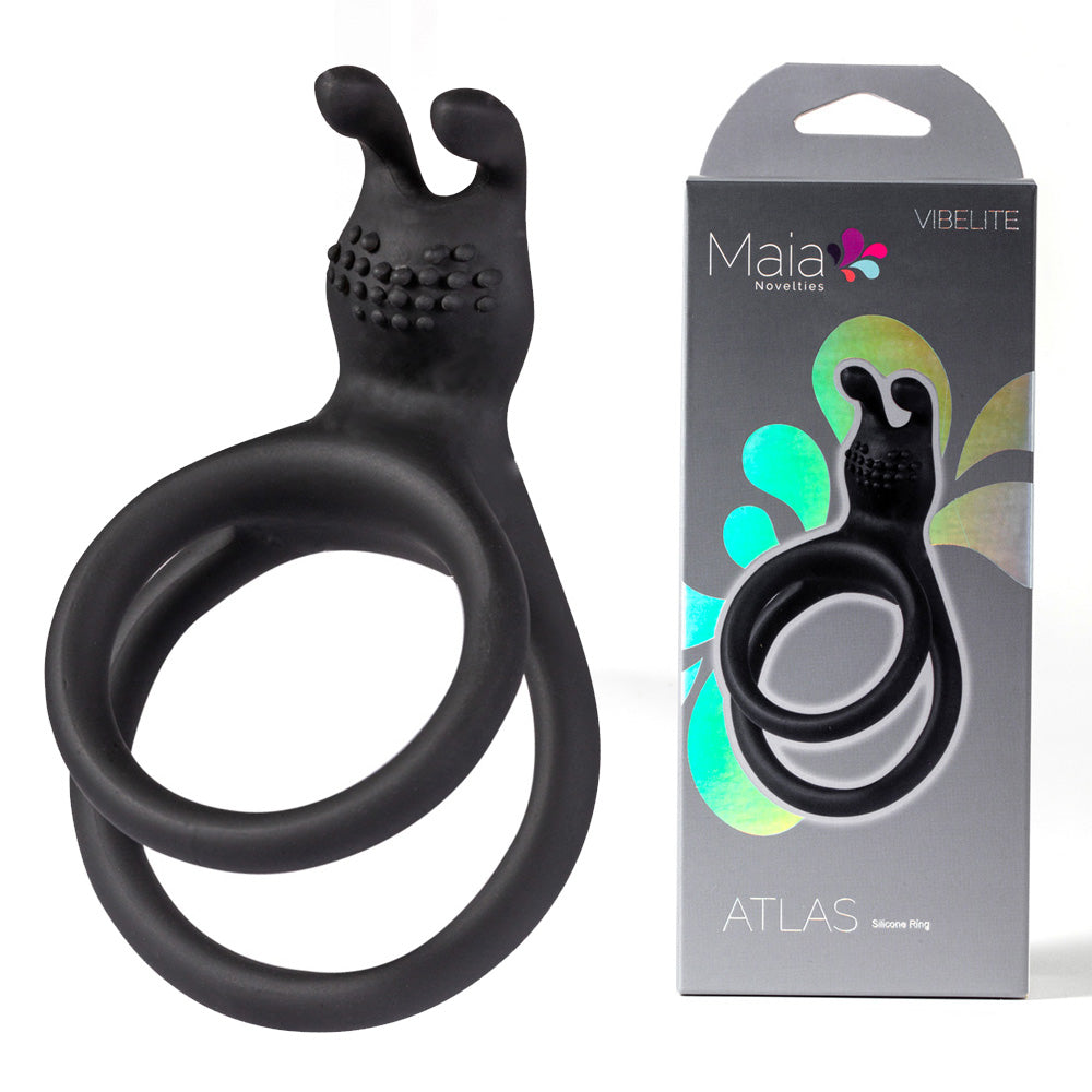Maia ATLAS - Black Cock & Balls Ring - Hush Store Sydney 