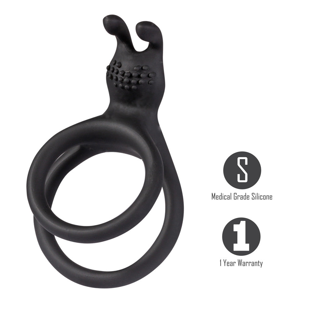 Maia ATLAS - Black Cock & Balls Ring - Hush Store Sydney 
