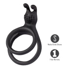 Maia ATLAS - Black Cock & Balls Ring - Hush Store Sydney 