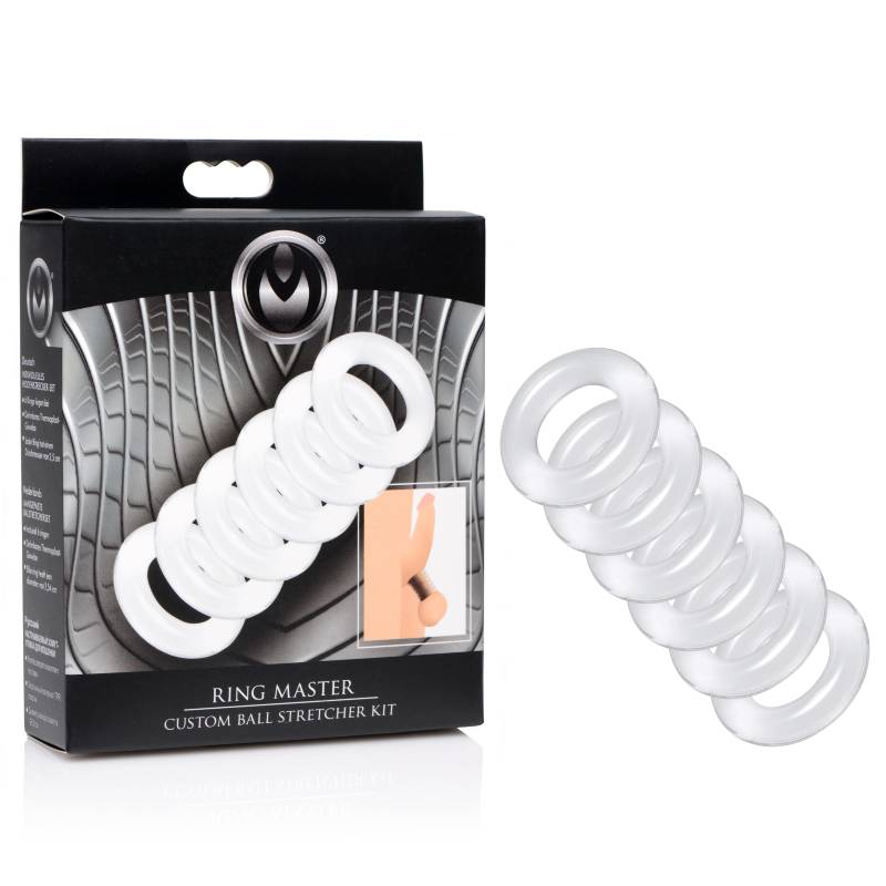 Master Series Ring Master - Clear Ball Stretcher Kit - Hush Store Sydney 