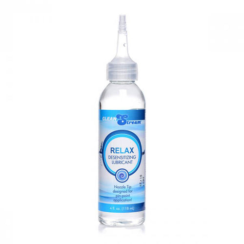 CleanStream Relax Desensitising Lubricant with Nozzle Tip - 118 ml Bottle - Hush Store Sydney 