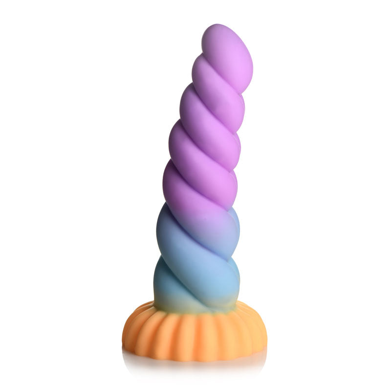 Creature Cocks Mystique Silicone Unicorn Dildo - Coloured 21 cm Fantasy Dildo