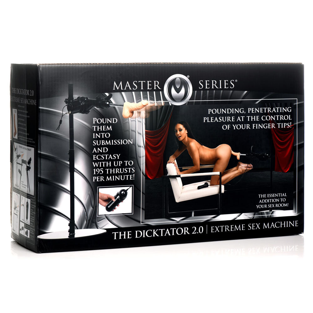Master Series The Dicktator 2.0 - Mains Powered Sex Machine - Hush Store Sydney 