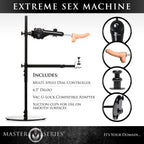 Master Series The Dicktator 2.0 - Mains Powered Sex Machine - Hush Store Sydney 