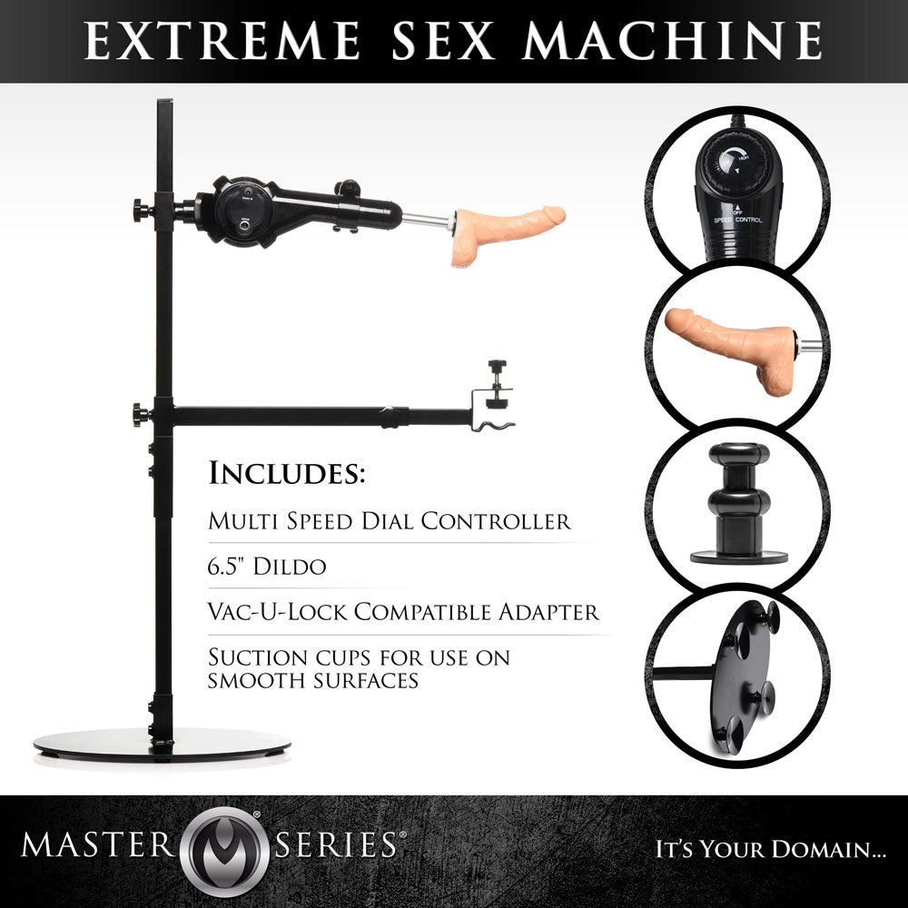 Master Series The Dicktator 2.0 - Mains Powered Sex Machine - Hush Store Sydney 