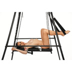 Master Series Throne - Adjustable Sex Sling with Stand - Hush Store Sydney 