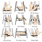 Master Series Throne - Adjustable Sex Sling with Stand - Hush Store Sydney 