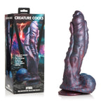 Creature Cocks Hydra Silicone Dildo - Coloured 26.9 cm Fantasy Sea Monster Dildo - Hush Store Sydney 