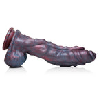 Creature Cocks Hydra Silicone Dildo - Coloured 26.9 cm Fantasy Sea Monster Dildo - Hush Store Sydney 