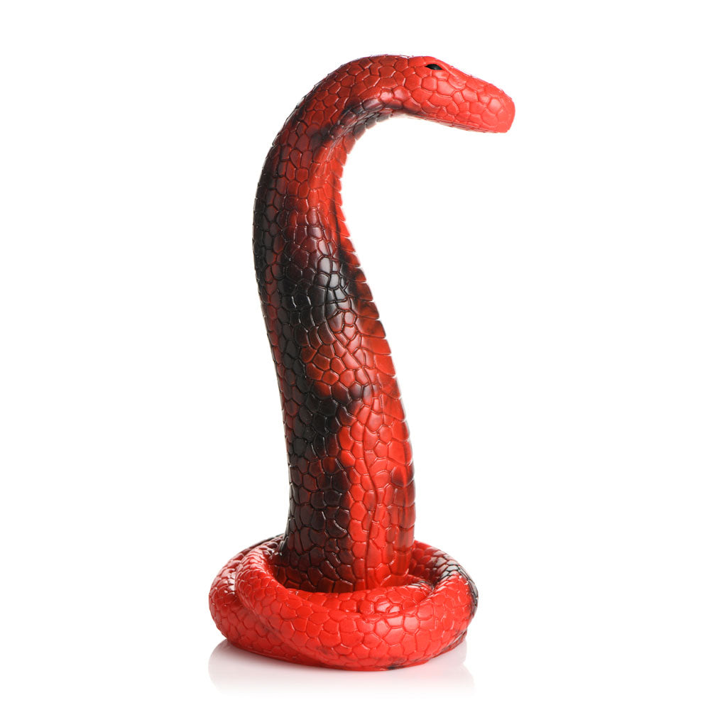 Creature Cocks King Cobra Silicone Dildo - Red 21.4 cm Fantasy Dildo