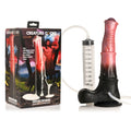 Creature Cocks Centaur Explosion - Pink/Black 24.5 cm Squirting Fantasy Dildo - Hush Store Sydney 