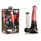 Creature Cocks Centaur Explosion - Pink/Black 24.5 cm Squirting Fantasy Dildo - Hush Store Sydney 