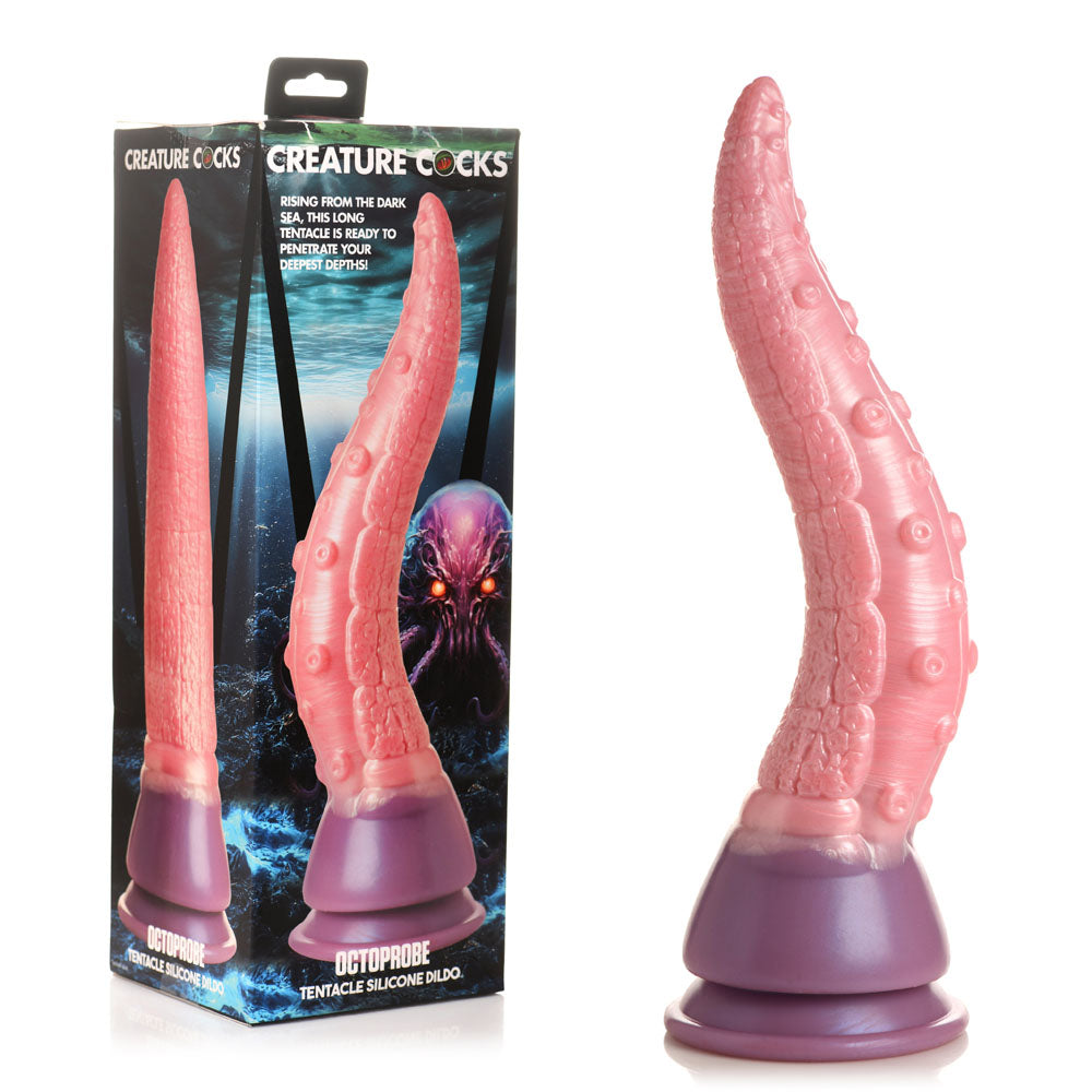 Creature Cocks Octoprobe - Pink/Purple 31 cm Tentacle Fantasy Dildo - Hush Store Sydney 