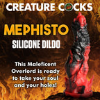 Creature Cocks Mephisto - Red/Black 18.5 cm Fantasy Dildo
