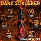 Creature Cocks Mephisto - Red/Black 18.5 cm Fantasy Dildo