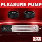 Size Matters Sucking Penis Pump - Clear USB Rechargeable Penis Pump - Hush Store Sydney 