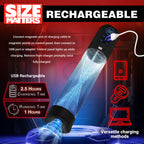 Size Matters Sucking Penis Pump - Clear USB Rechargeable Penis Pump - Hush Store Sydney 