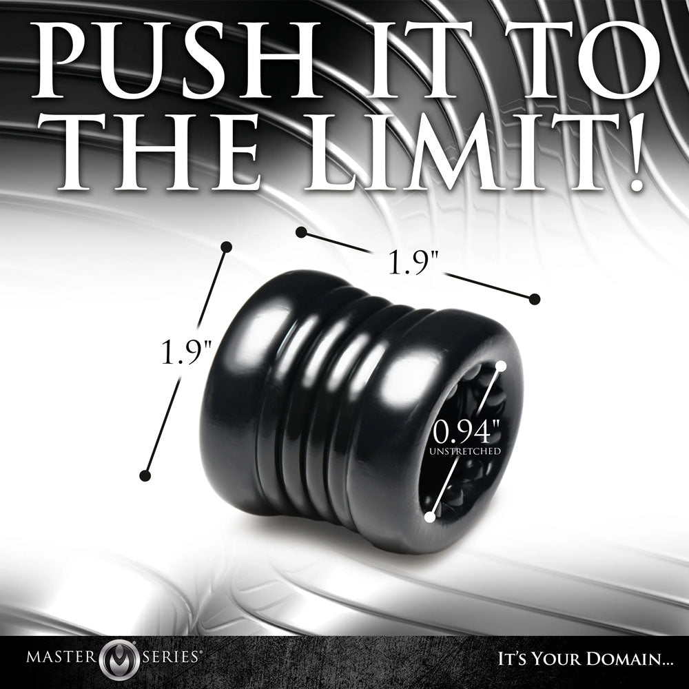 Master Series Ball Stack Ball Stretcher - Black - Black Ball Stretcher - Hush Store Sydney 
