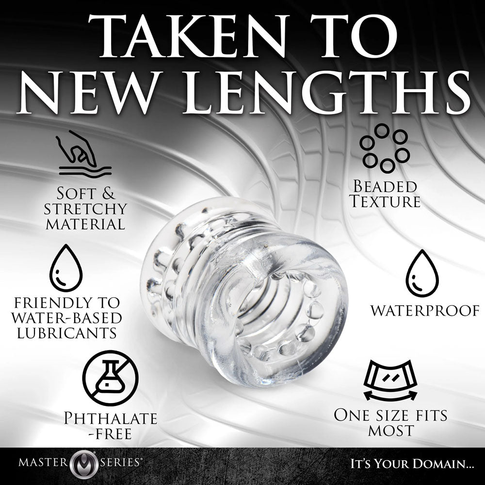 Master Series Ball Stack Ball Stretcher - Clear - Clear Ball Stretcher - Hush Store Sydney 