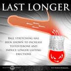 Master Series Ball Stack Ball Stretcher - Clear - Clear Ball Stretcher - Hush Store Sydney 