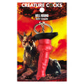 Creature Cocks Hell-Hound Keychain - Novelty Fantasy Dildo Keyring - Hush Store Sydney 