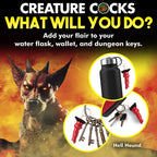 Creature Cocks Hell-Hound Keychain - Novelty Fantasy Dildo Keyring - Hush Store Sydney 