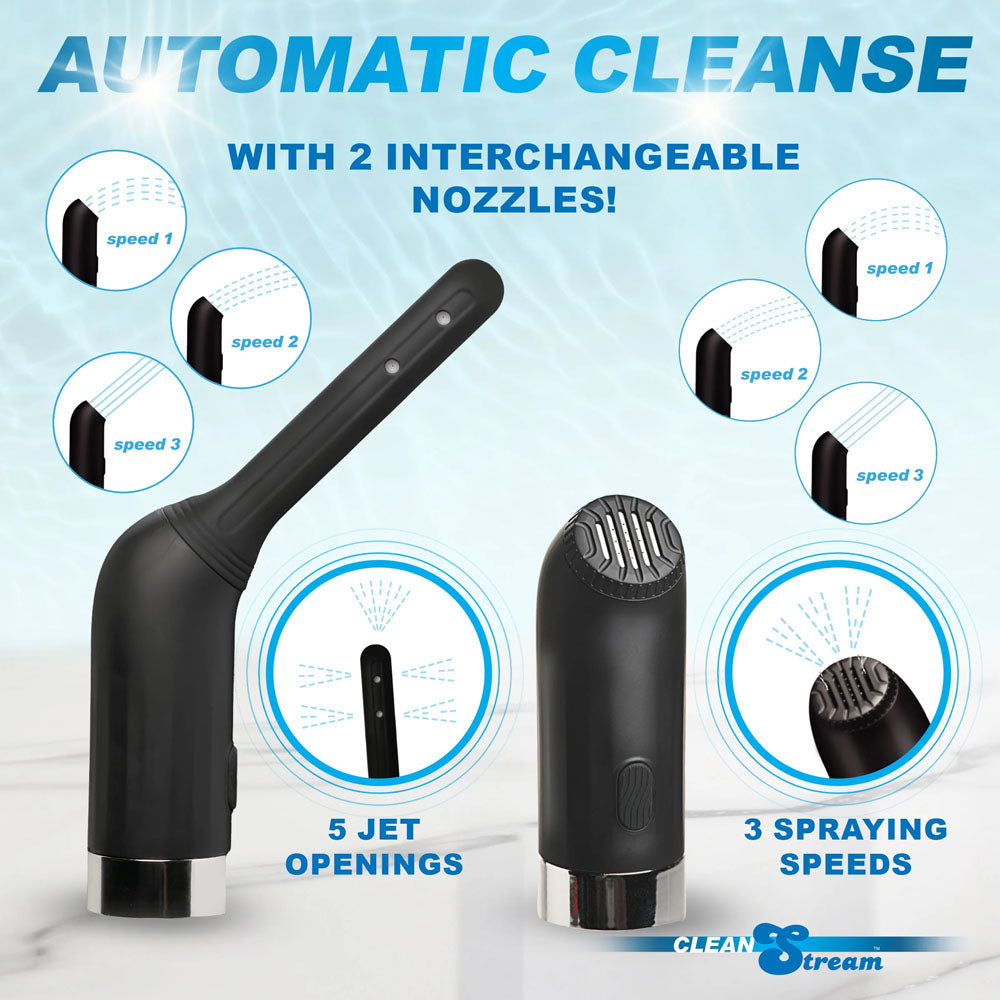 CleanStream Automatic Enema Set - USB Rechargeable Douche - 350 ml Capacity