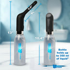 CleanStream Automatic Enema Set - USB Rechargeable Douche - 350 ml Capacity