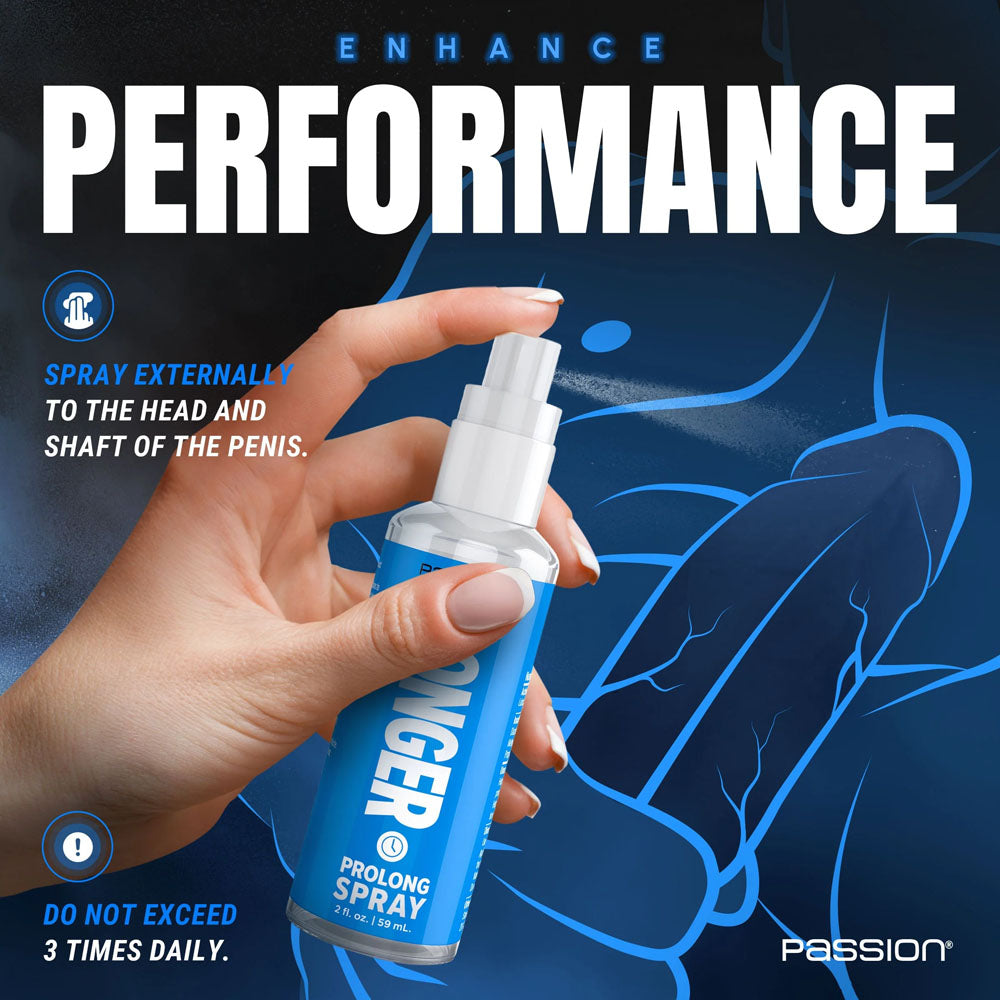 Passion Last Longer - Prolong Spray for Men - 59 ml - Hush Store Sydney 