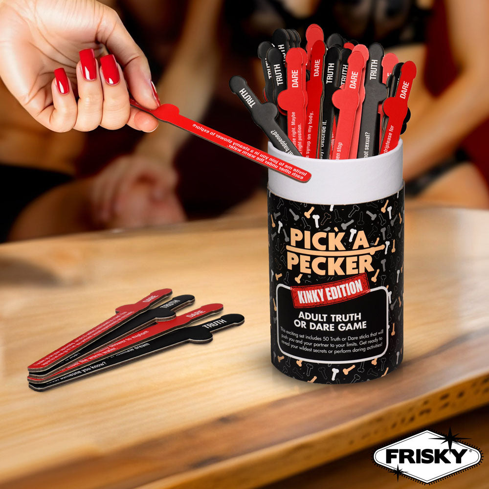 Frisky Pick A Pecker - Kinky Edition - Adult Truth Or Dare Game - Hush Store Sydney 