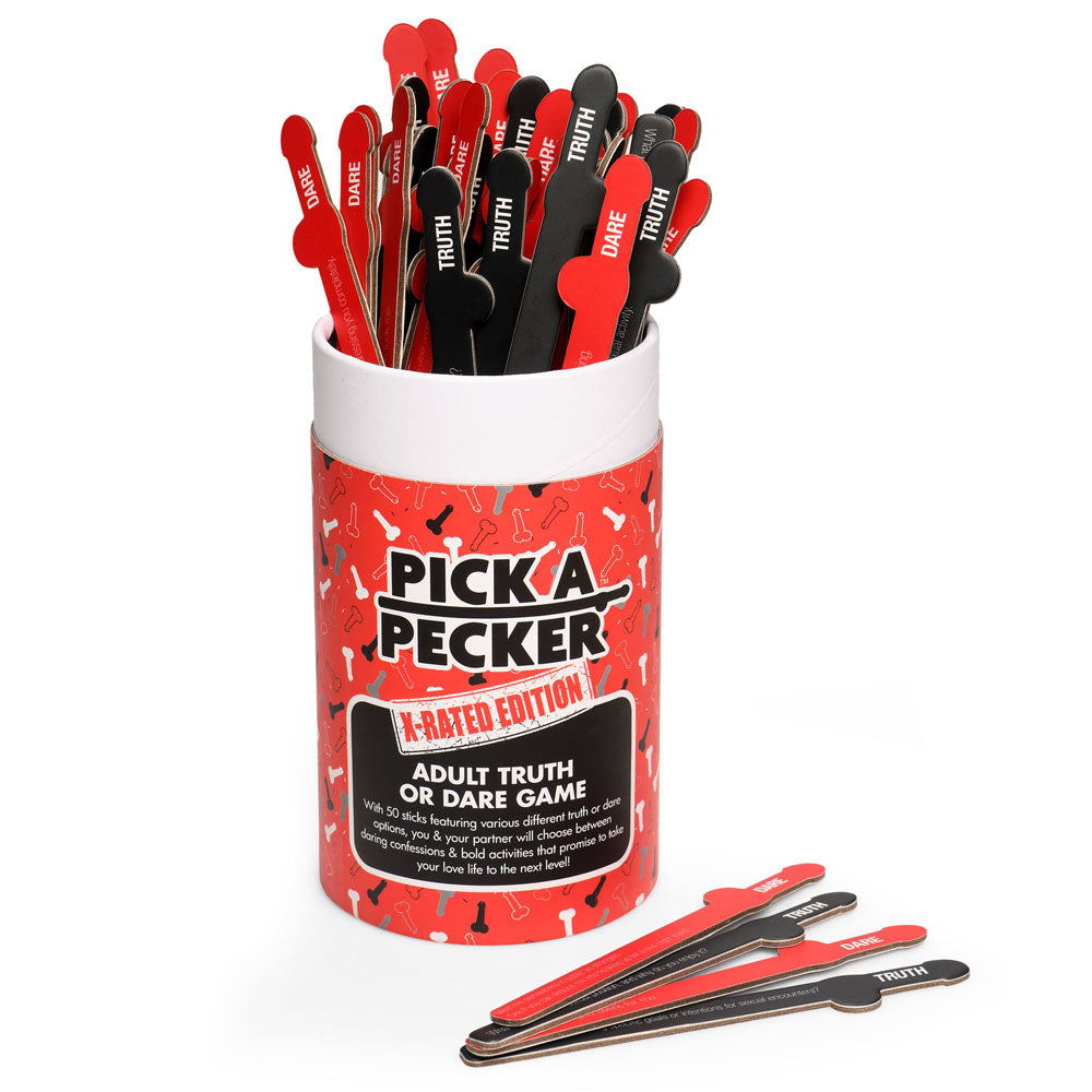 Frisky Pick A Pecker - X-Rated Edition - Adult Truth Or Dare Game - Hush Store Sydney 