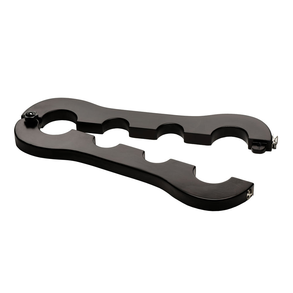 Master Series Trapped - Wrist and Ankle Stocks - Hush Store Sydney 