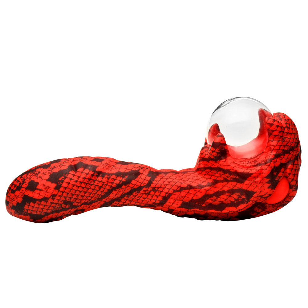 Creature Cocks Cobra - Red 18.5 cm USB Rechargeable Fantasy Vibrator with Plasma Ball - Hush Store Sydney 