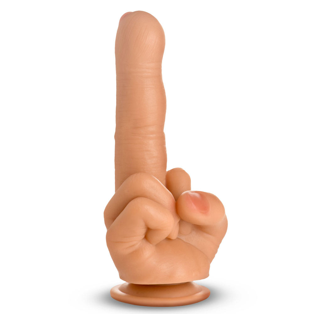 Master Series The Finger - Flesh 21.3 cm Giant Finger Dildo - Hush Store Sydney 