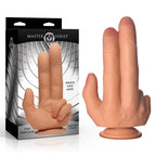 Master Series The Shocker - Flesh 20.8 cm Finger Dildo - Hush Store Sydney 