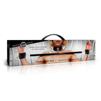 Master Series Dominion Bar - Black Adjustable Spreader Bar with Collar