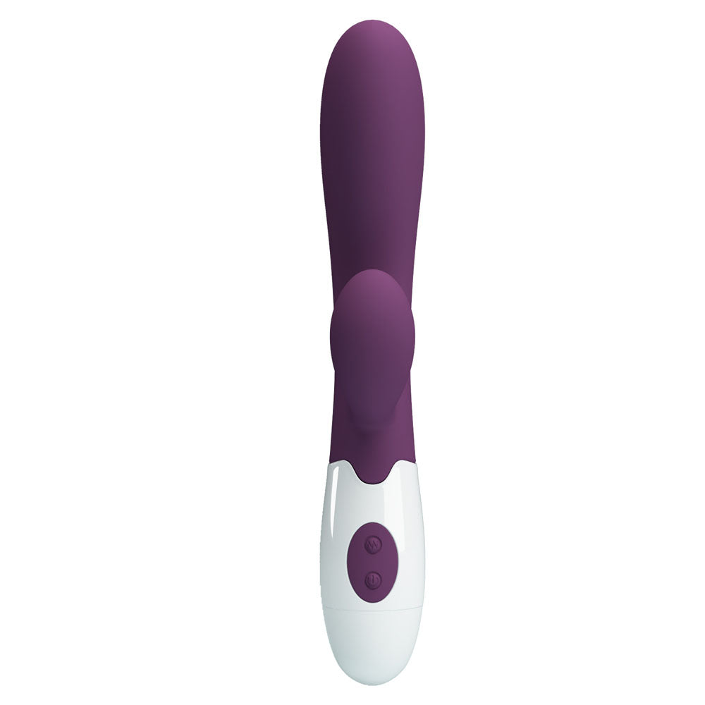 Party Up BEN Classic Vibe - Purple - Purple 20 cm Rabbit Vibrator - Hush Store Sydney 