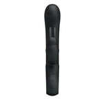 Party Up COLIN Rabbit Vibe - Black - Black 21 cm USB Rechargeable Rabbit Vibrator