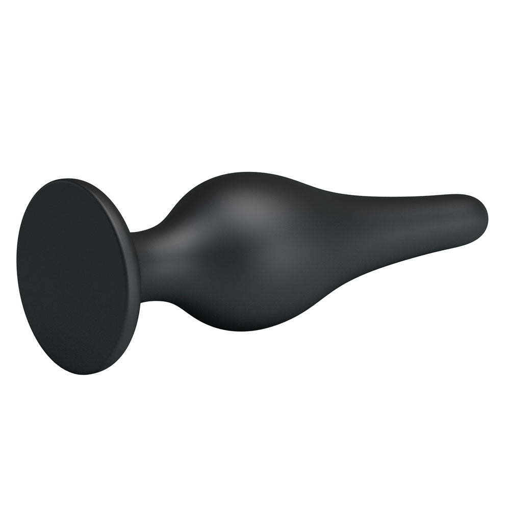 Party Up JEFFREY Butt Plug - Black 14 cm Butt Plug