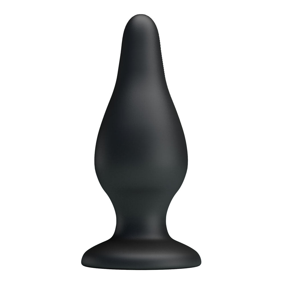 Party Up JEREMY Butt Plug - Black 15.4 cm Butt Plug