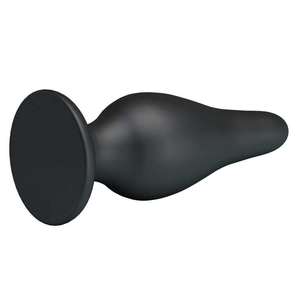 Party Up JEREMY Butt Plug - Black 15.4 cm Butt Plug