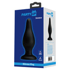 Party Up JEREMY Butt Plug - Black 15.4 cm Butt Plug